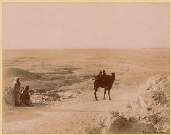 Sahara algérien [Col de Sfa] (Image de propagande coloniale)