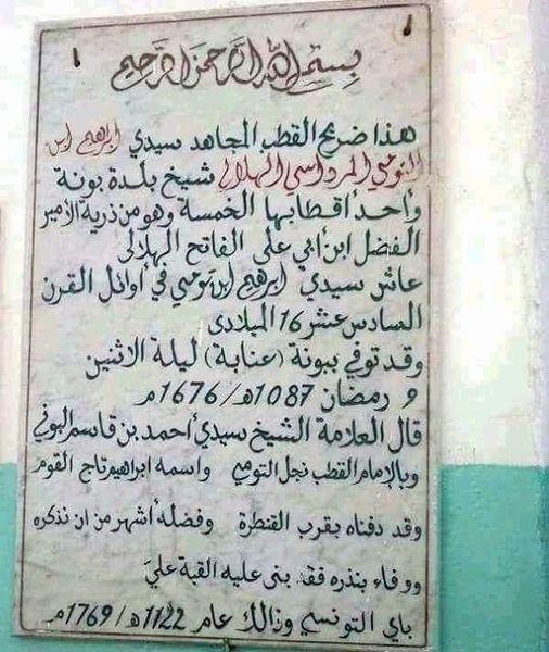 الإمام القطب إبراهيم ابن التومي الهلالي المرداسي