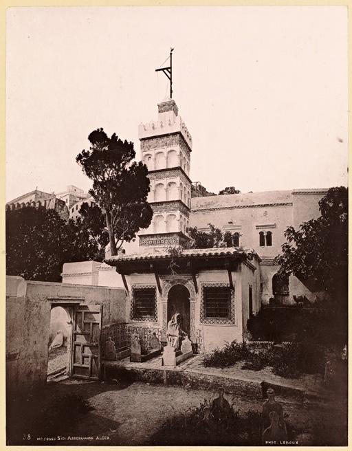 Mosquée Sidi Abdherhaman Alger (Image de propagande coloniale)