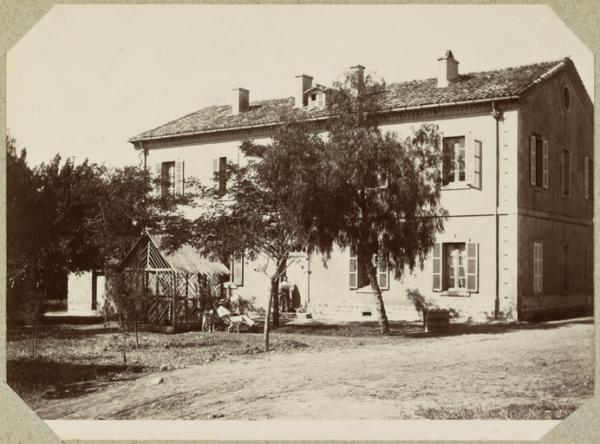 Ammi-Moussa. Pavillon des officiers (Image de propagande coloniale)