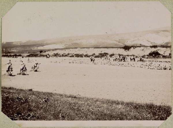 Une fête arabe (Image de propagande coloniale)