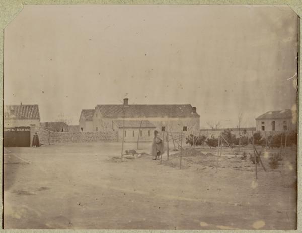 Algérie. El Aricha. [Hôpital militaire] (Image de propagande coloniale)