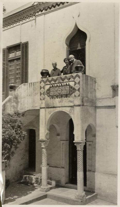 Kermoor [Jules Meyer au balcon] (Image de propagande coloniale)