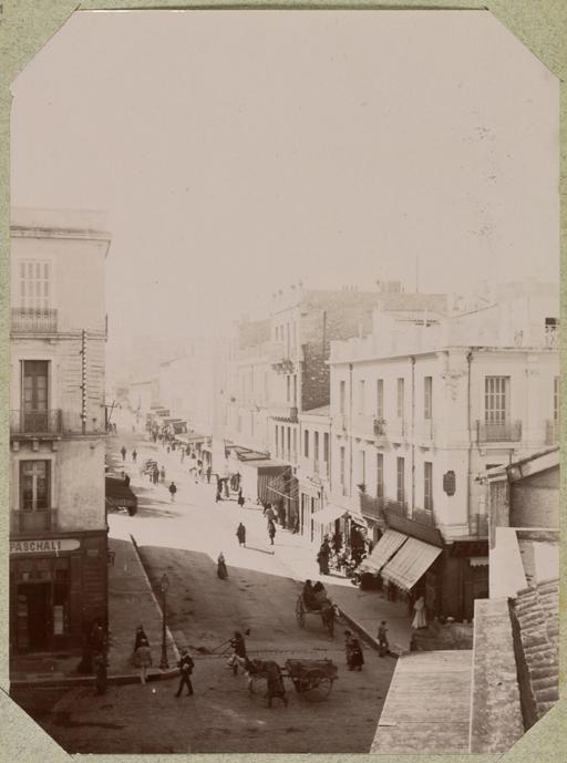 Oran. Boulevard du 2ème zouaves (Image de propagande coloniale)