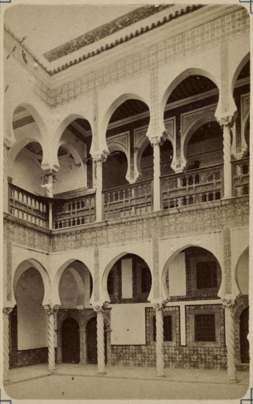 Alger. Intérieur du Palais archiépiscopal (Image de propagande coloniale)
