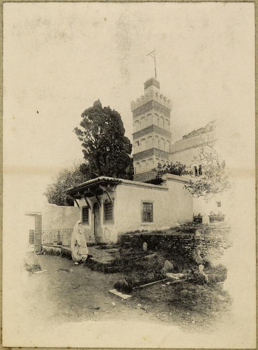 Alger. Mosquée d'Abd-er-Rhamane (Image de propagande coloniale)