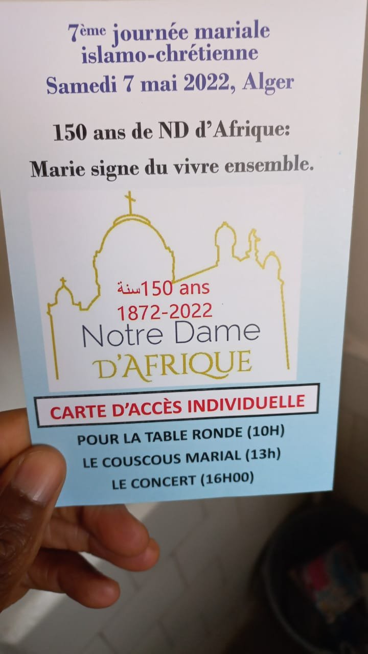7e journée mariale islamo-chrétienne du 7 mai.
