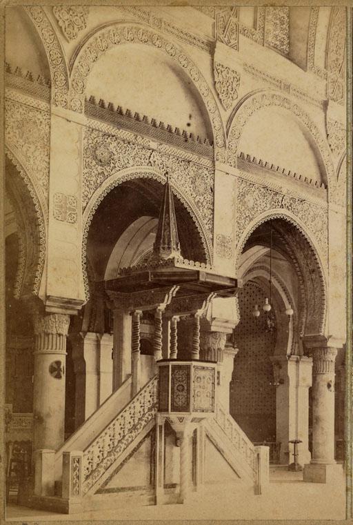 Catédrale [sic] d'Alger. La chaire (Image de propagande coloniale)