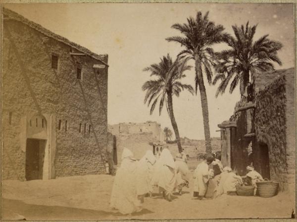 Sidi-Okba. Maison du caïd (Image de propagande coloniale)
