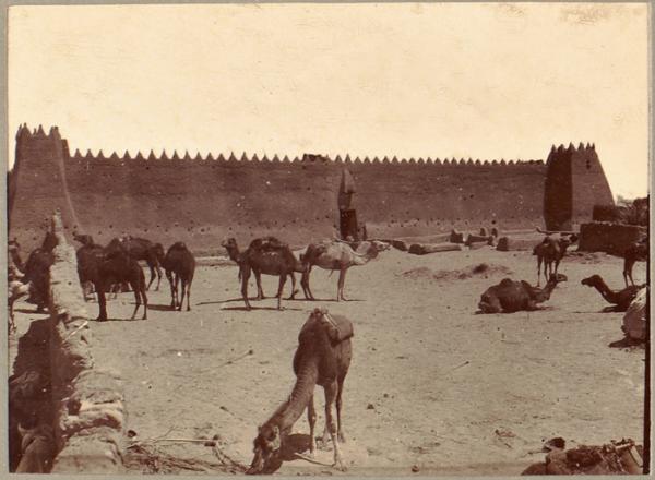 Casbah de Tit [forteresse] (Image de propagande coloniale)