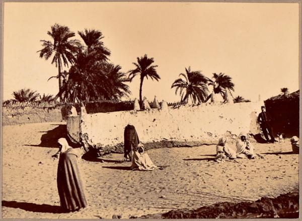 Mausolée (kouba) à El Goléa (Image de propagande coloniale)