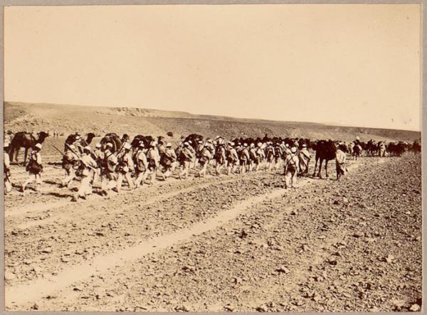Colonne du Tidikelt (Image de propagande coloniale)