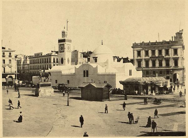 [Alger]. Mosquée Djemaâ-el-Djedid [...]. (Image de propagande coloniale)
