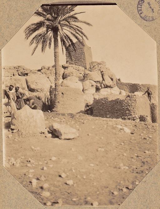 Béni-Abbès. Vestiges de l'ancien ksour (Image de propagande coloniale)