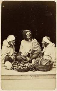 [Marchands] (Image de propagande coloniale)