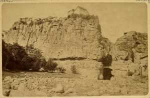 Constantine. Le Rhummel et le pont de Sidi-Rached (Image de propagande coloniale)