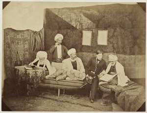 Bit-El-Mal, tribunal curateur aux successions vacantes (Alger) (Image de propagande coloniale)