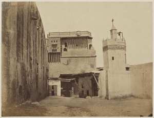 Entrée de la Casbah (Alger) (Image de propagande coloniale)