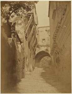 Rue Porte-neuve (Alger) (Image de propagande coloniale)