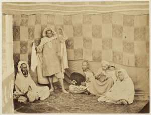 Danse des Biskris (Alger) (Image de propagande coloniale)