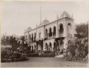 [Alger]. Palais du gouverneur à Mustapha (Image de propagande coloniale)