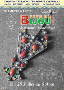 Affiche de la fête du Bijou d'At Yanni, 2022