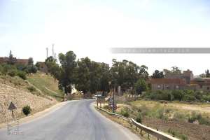 Entrée du village de Oued Essalem