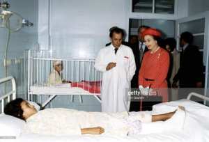 Visite de la Reine Elizabeth en Algerie en Octobre 1980