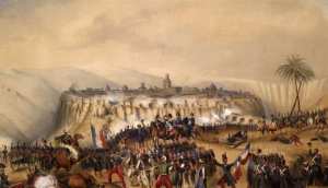 La prise de Constantine, Algérie, 1837.