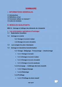 دليل المتربص شعبة BTP.MTPS Charpente bois et couverture ( Usinage et taillage des éléments de charp