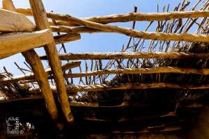 Plafond démoli Maison ancienne en pierre taillée