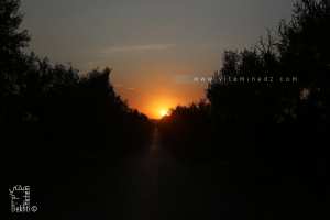 Coucher de soleil sur Ain Youcef