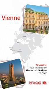 Air Algérie vous fait valser de Vienne vers l'Afrique via Alger👍👍👍