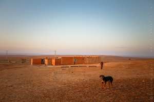 Maison au milieu de nulle part dans la région de Sidi Nasser (Laghouat - El Bayadh)