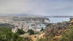 Vue générale de Ghazaouet et de son port à partir de Lalla Ghazwana