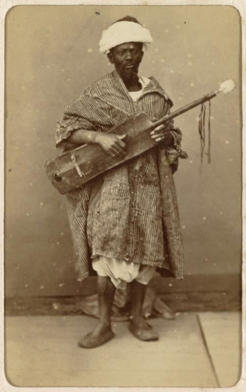 [Musicien] (Image de propagande coloniale)