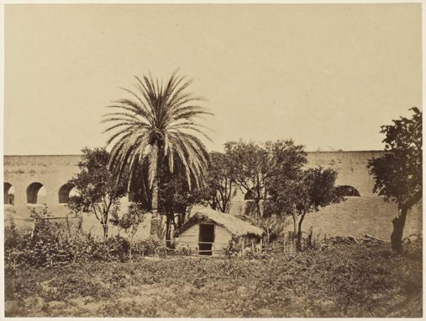 Gourbi près Blidah (Image de propagande coloniale)