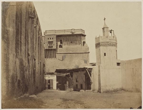 Entrée de la Casbah (Alger) (Image de propagande coloniale)