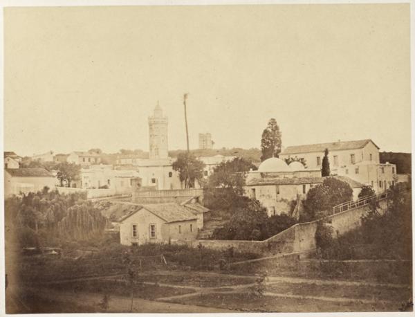 Koléah, [Coléa] vue prise de l'hôpital militaire (Image de propagande coloniale)