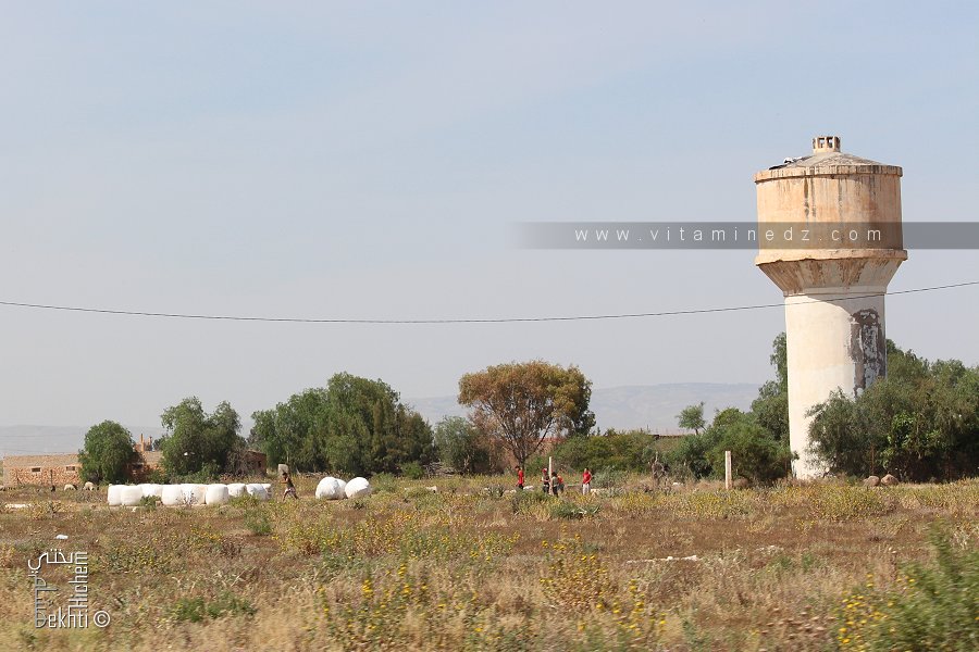 Petite ferme coloniale à la sortie de la commune de Relizane