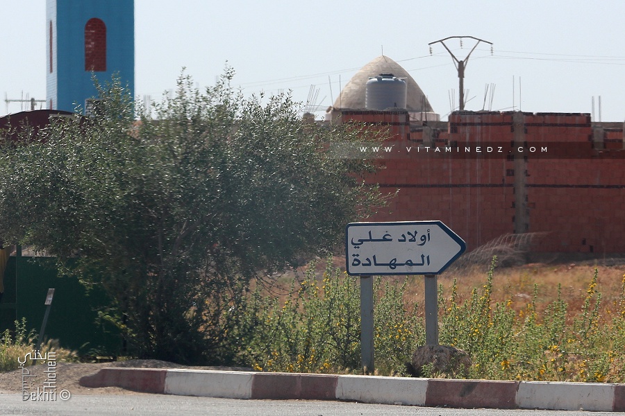 Route vers Ouled Ali et Mehada