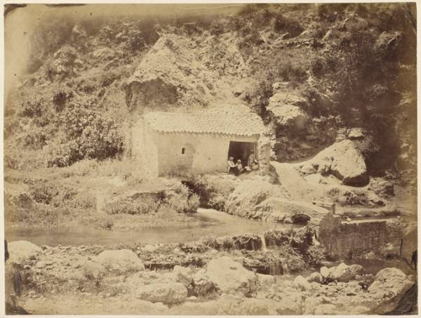 Moulin arabe, gorges l'oued el Kébir près Blidah (Image de propagande coloniale)