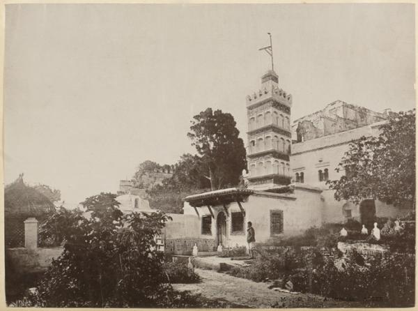 Mosquée Sidi-Aderamann Alger (Image de propagande coloniale)
