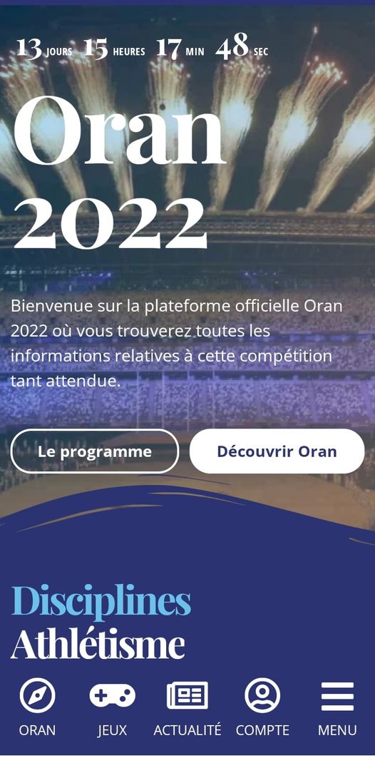 télécharger l'application Oran 2022