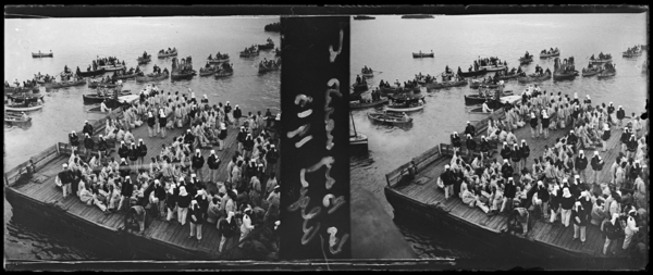 Les bagnards à Alger (Image de propagande coloniale)