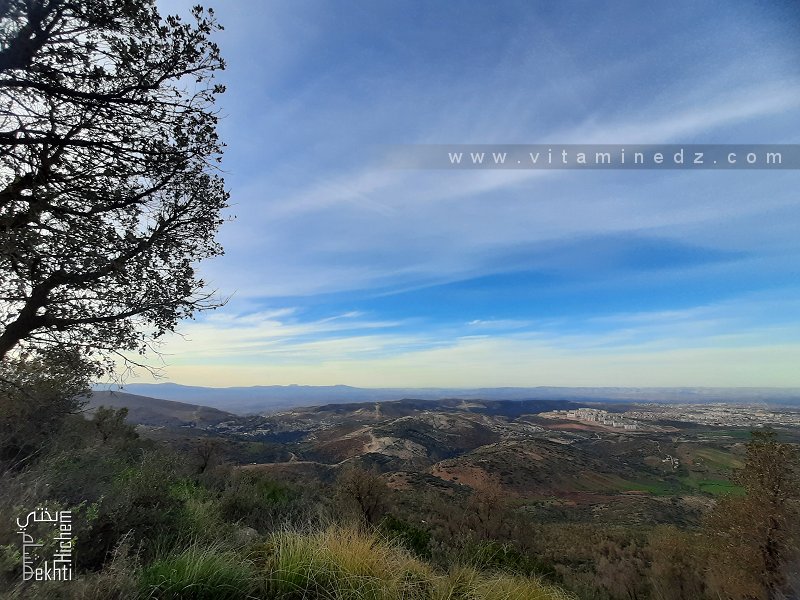 Vue générale de Boudjmil à partir de Zarifet
