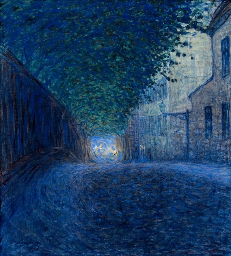 Eugène Jansson « Au crépuscule »