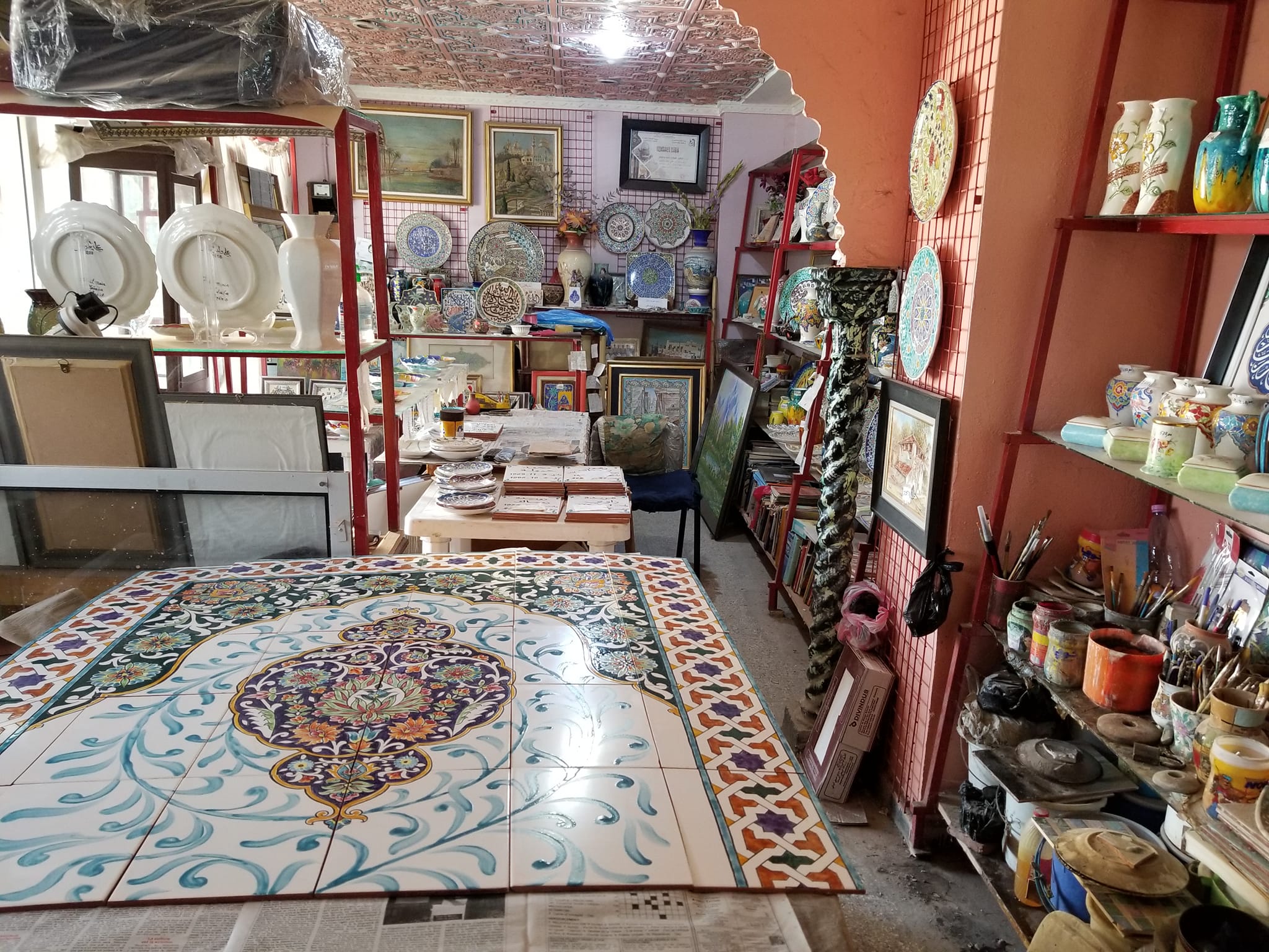 Atelier deOuld Ali Ouldramoul Céramiste à Médéa