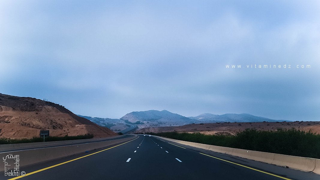 Le Col du Serpent (Autoroute - Maghnia, Tlemcen)