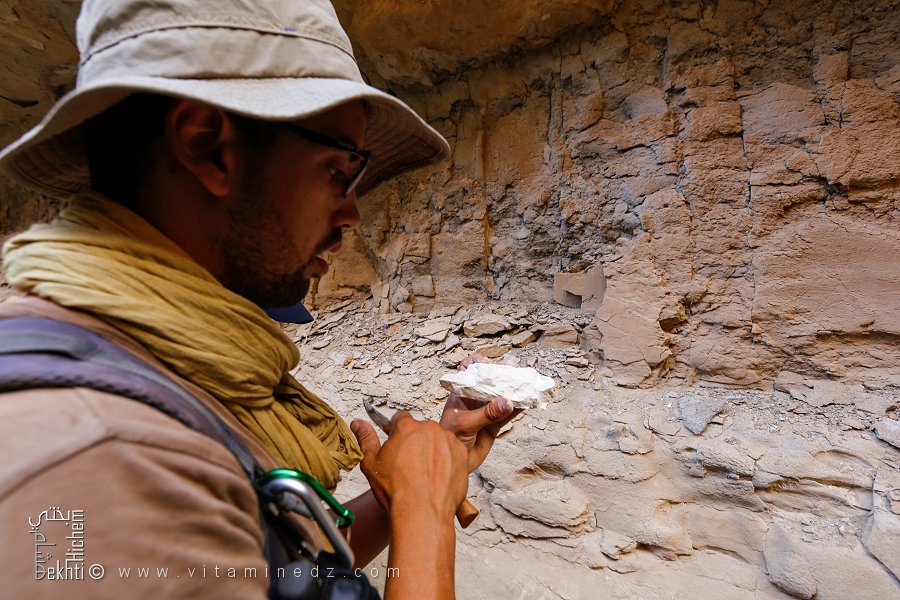 Couches géologiques du Canyon de Tafraoui